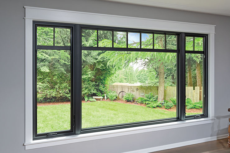 New window installed in a house in Oregon.